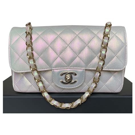 chanel mini rectangular iridescent|chanel mini flap bag beige.